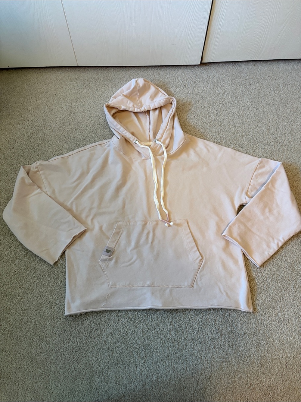 Coffee Shoppe Blush Pink Women's Hooded Pullover